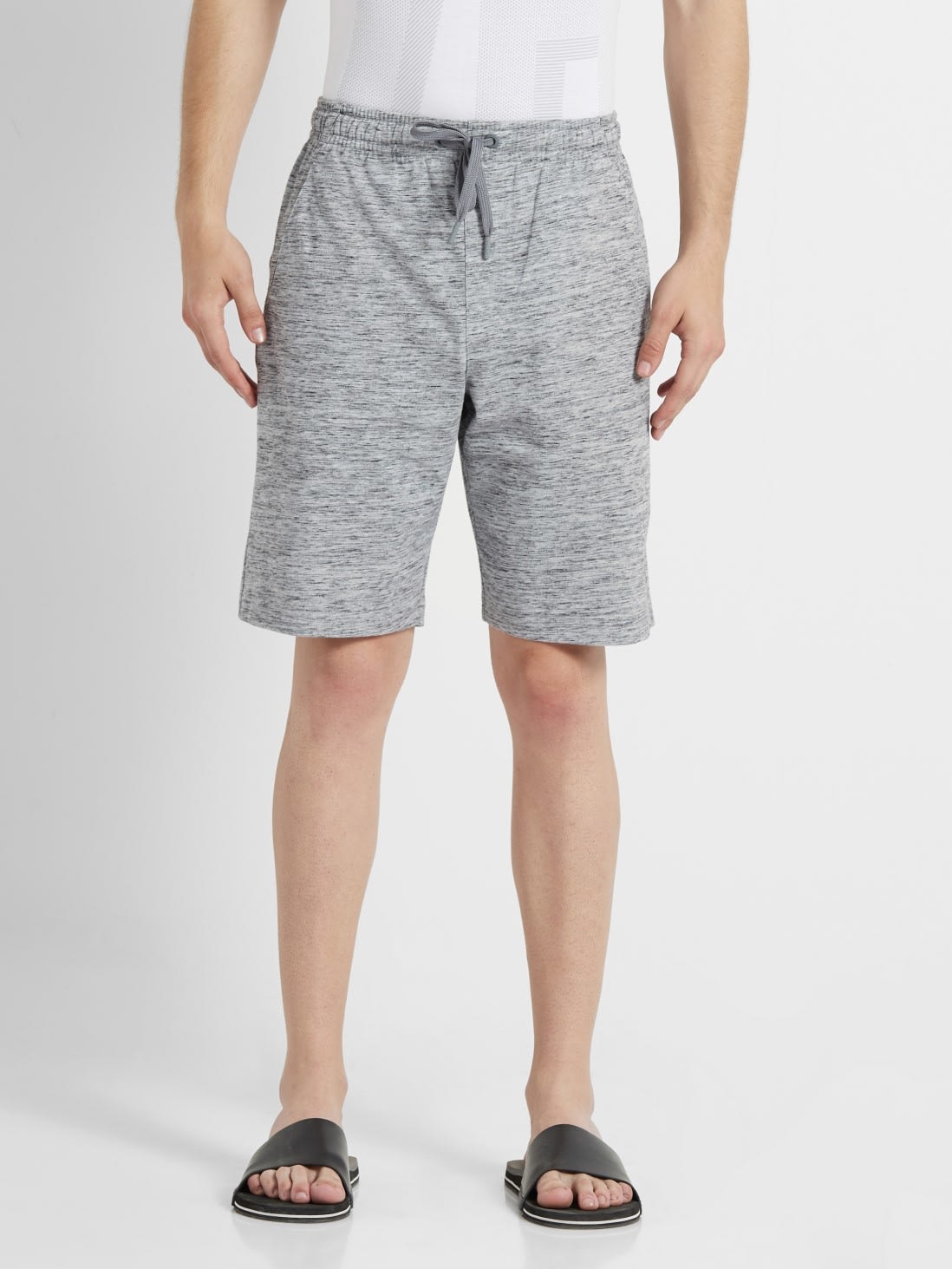 

Jockey Men Grey Regular Fit Regular Shorts