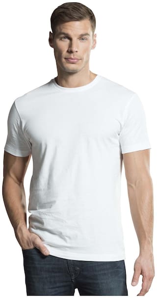 Buy Jockey Men White Regular Fit Cotton Round Neck T Shirt Pack Of 1 Online At Low Prices In India Paytmmall Com