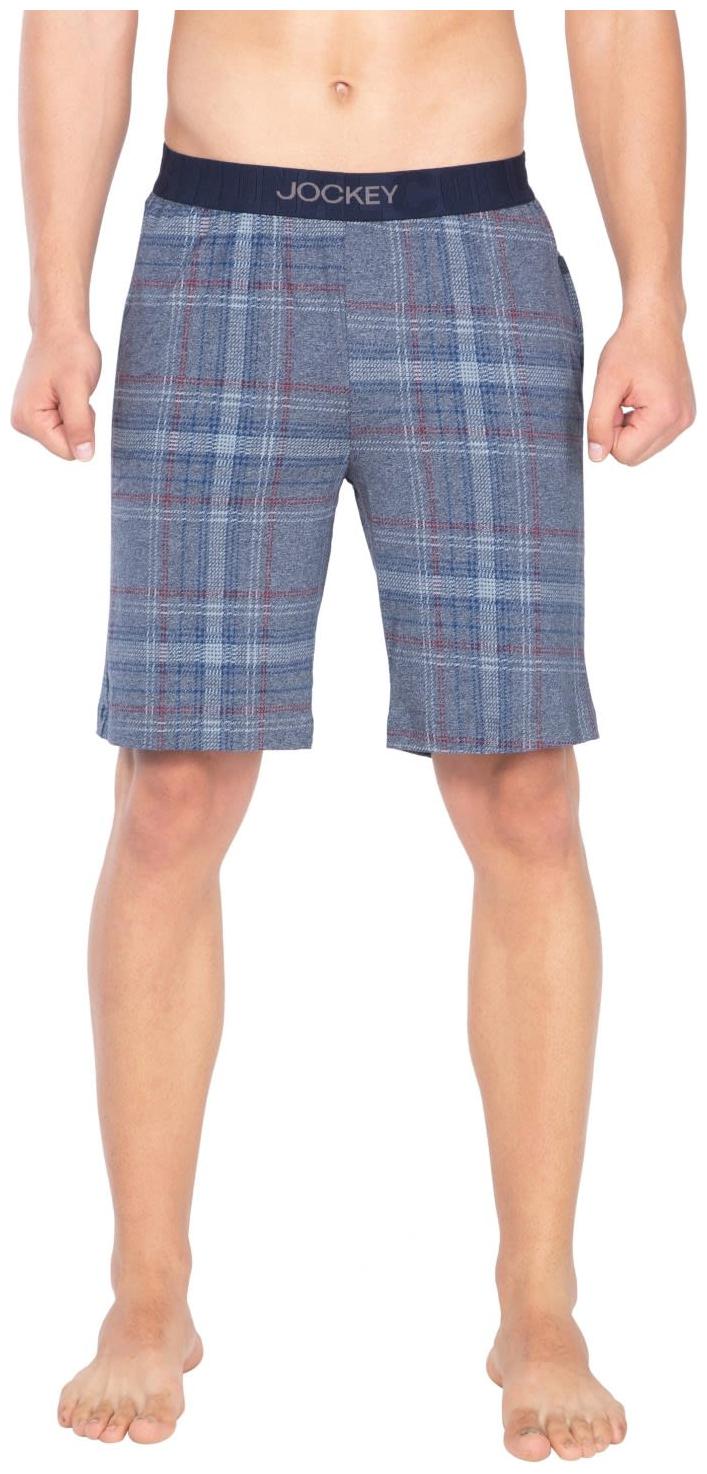 

Jockey Men Blue Regular Fit Regular Shorts