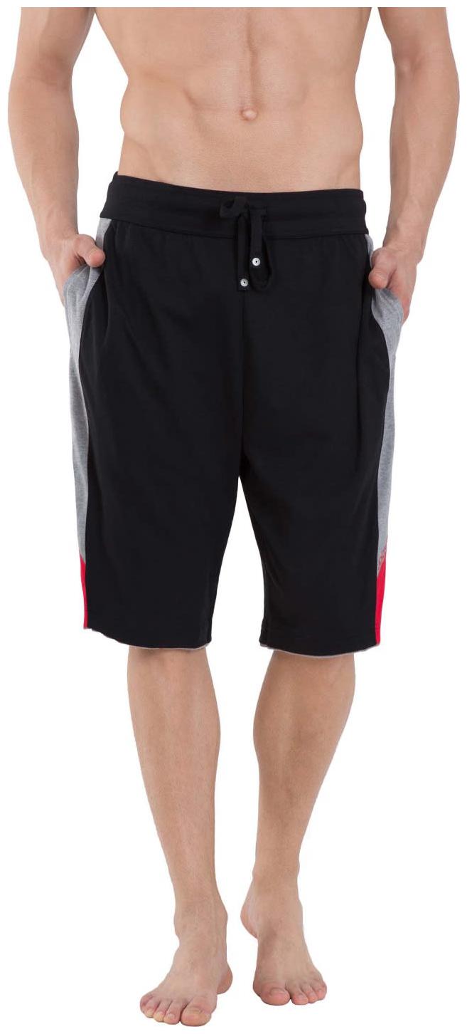

Jockey Men Black Regular Fit Regular Shorts