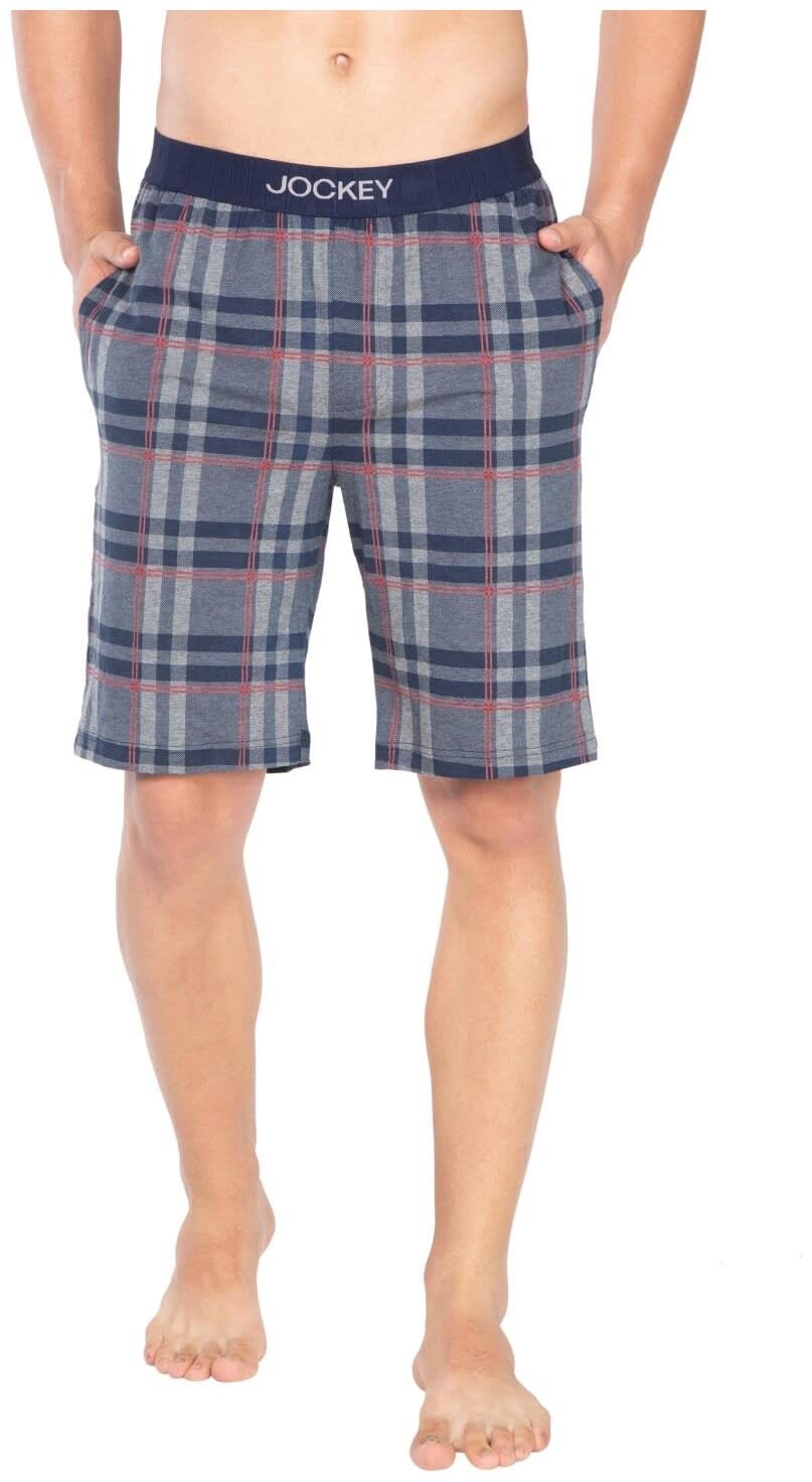 

Jockey Men Grey Regular Fit Regular Shorts