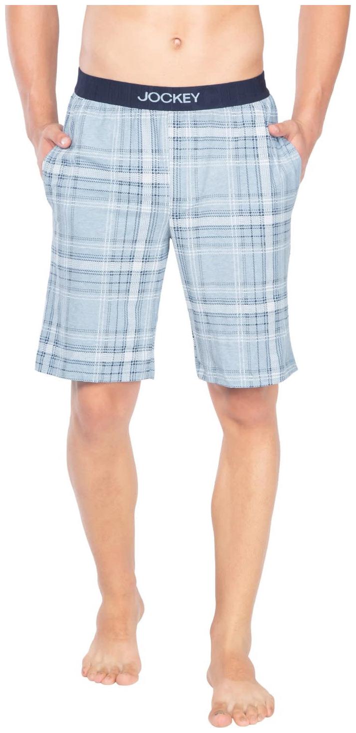 

Jockey Men Blue Regular Fit Regular Shorts