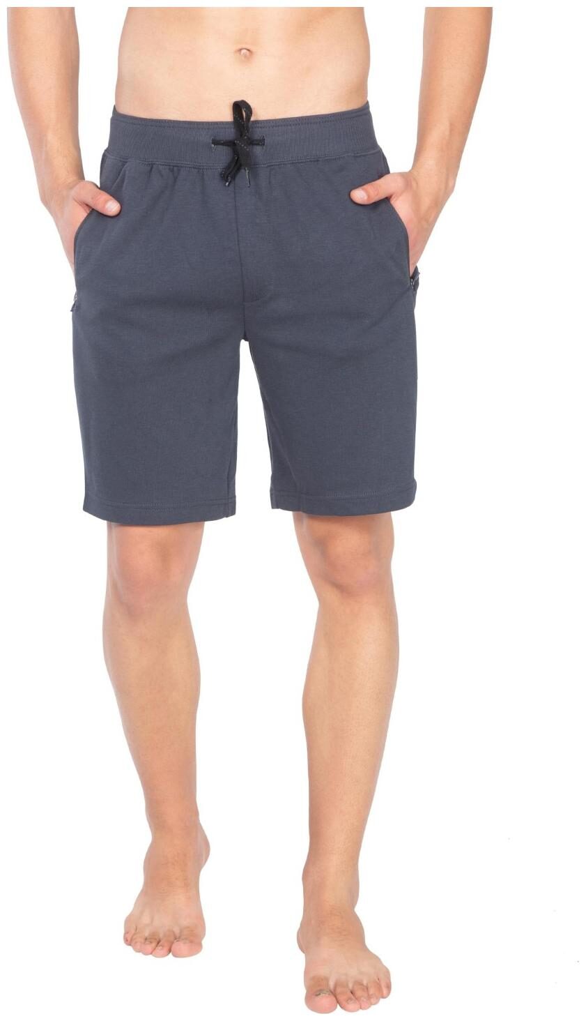 

Jockey Men Grey Regular Fit Regular Shorts