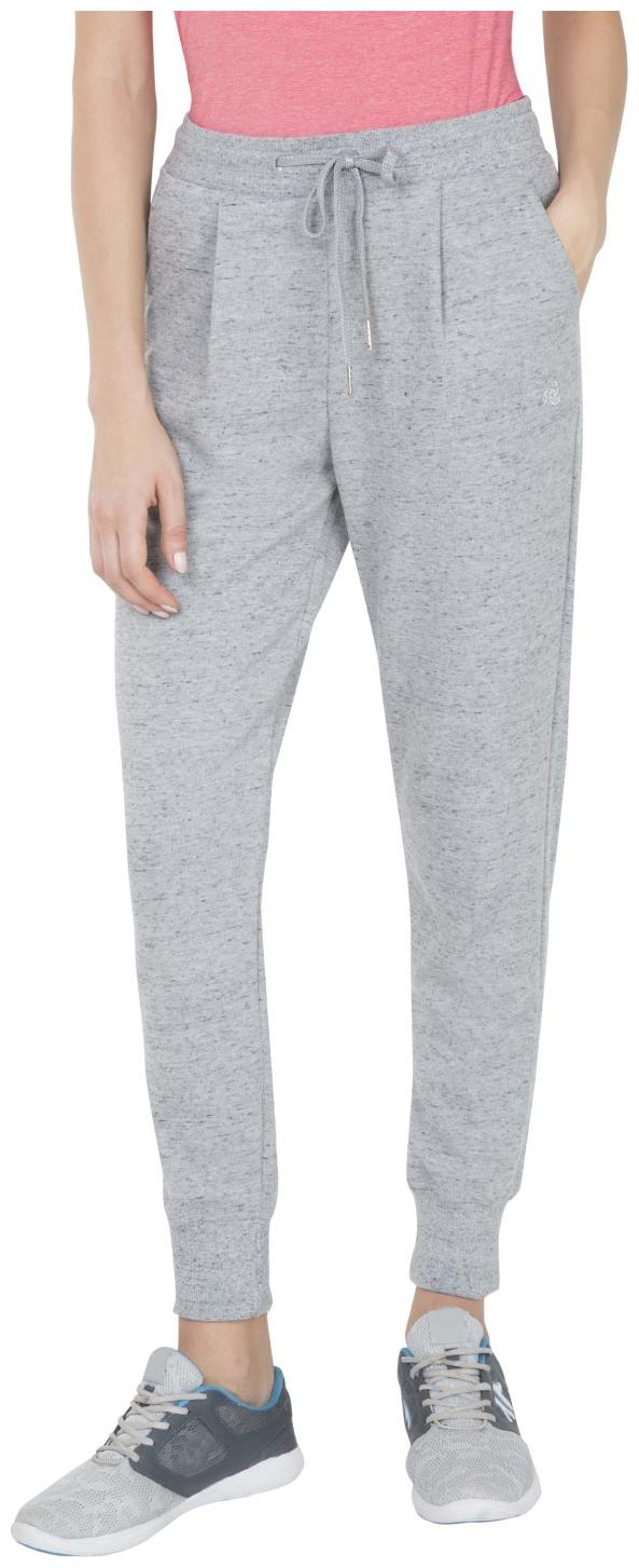 

Jockey Women Regular fit Polyester Solid Track pants - Grey