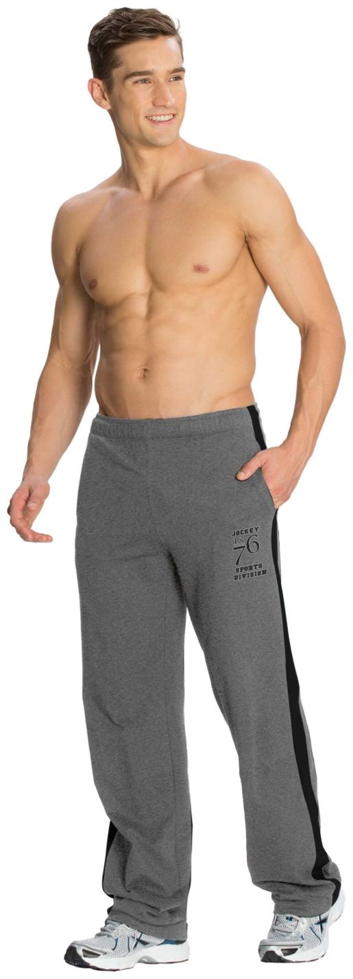 

Jockey Men Grey Solid Regular fit Track pants