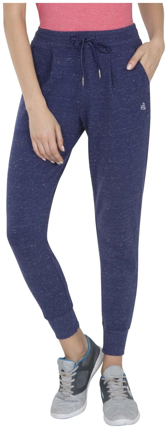 

Jockey Women Regular fit Polyester Solid Track pants - Blue
