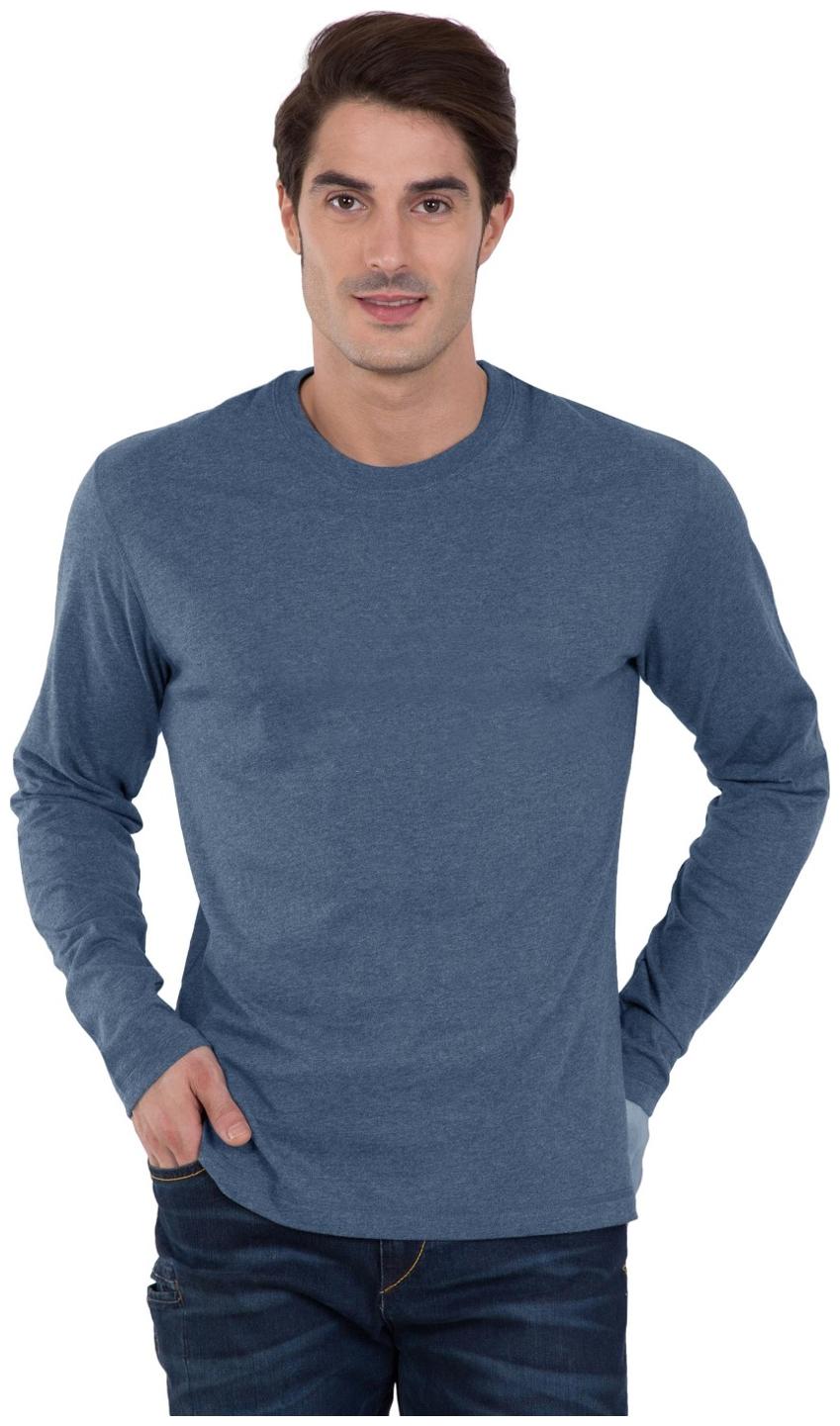 

Jockey Men Blue Regular fit Cotton Round neck T-Shirt - Pack Of 1
