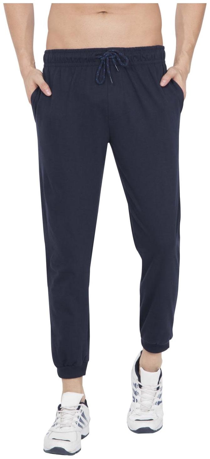 

Jockey Men Blue Solid Slim fit Joggers