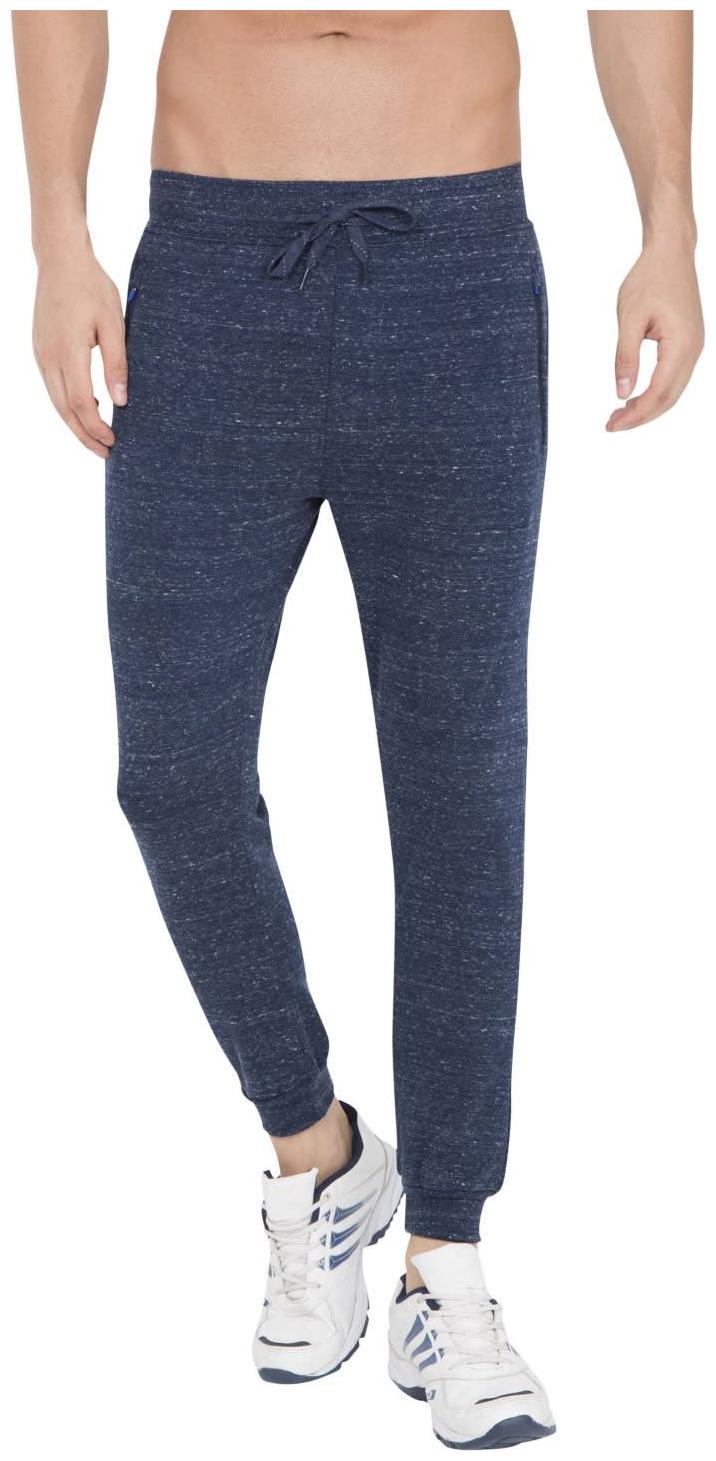 

Jockey Men Blue Solid Slim fit Joggers