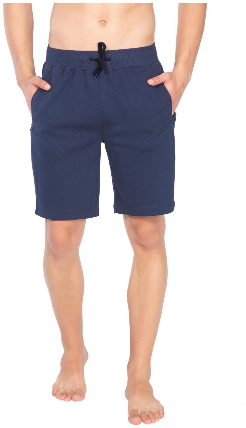 

Jockey Men Blue Regular Fit Regular Shorts