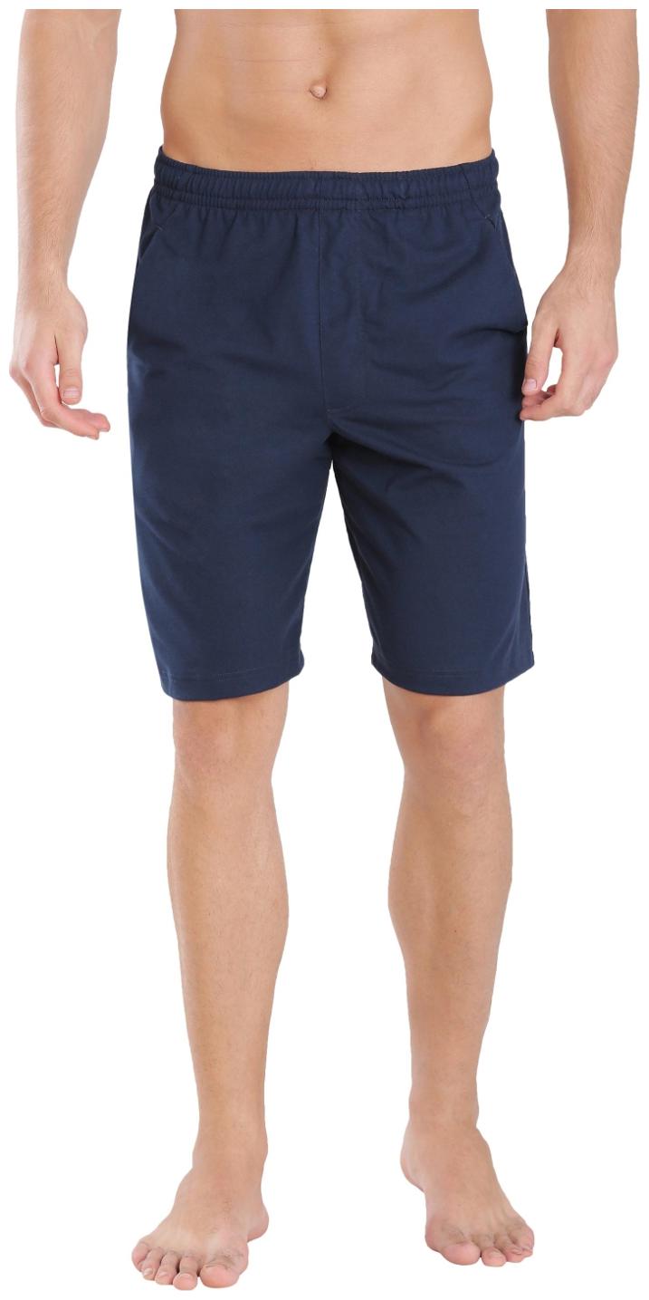 

Jockey Men Blue Regular Fit Regular Shorts