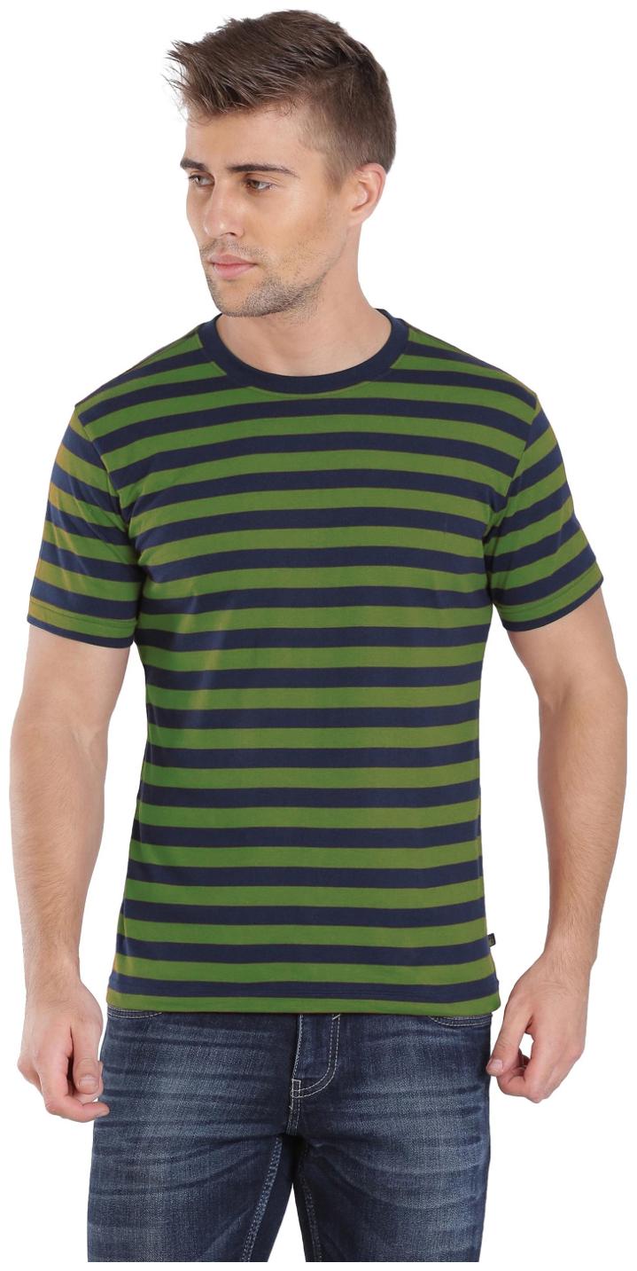 

Jockey Men Green Regular fit Cotton Round neck T-Shirt - Pack Of 1