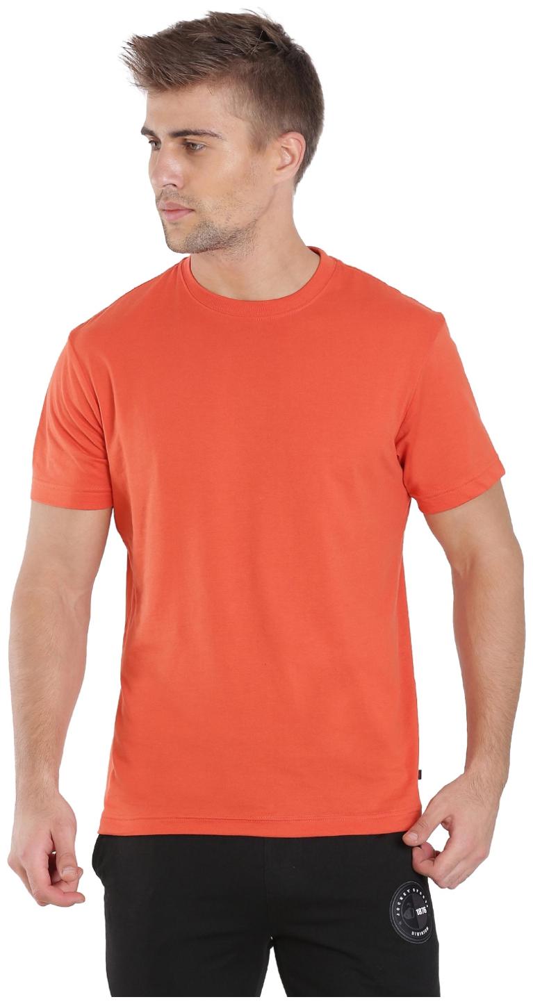 

Jockey Men Red Regular fit Cotton Round neck T-Shirt - Pack Of 1