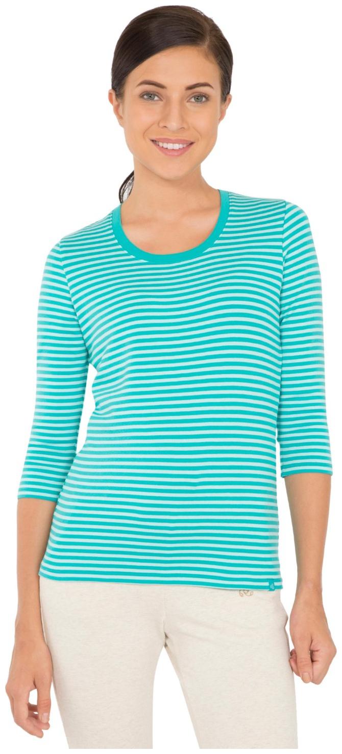 

Jockey Women Green Regular fit Round neck Blended T shirt