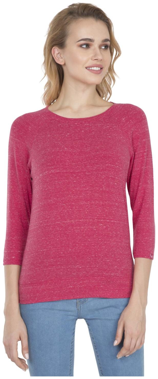 

Jockey Women Pink Regular fit Round neck Viscose rayon T shirt