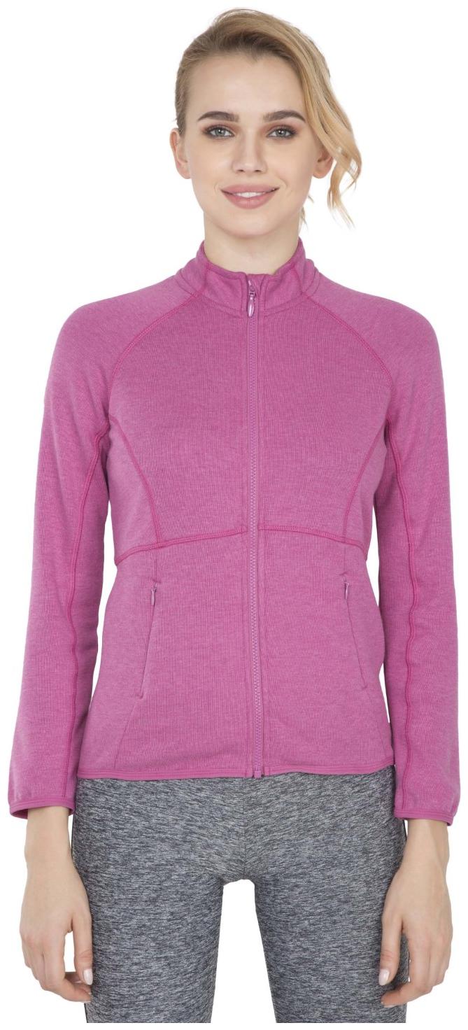 

Jockey Women Solid Regular Jacket - Pink