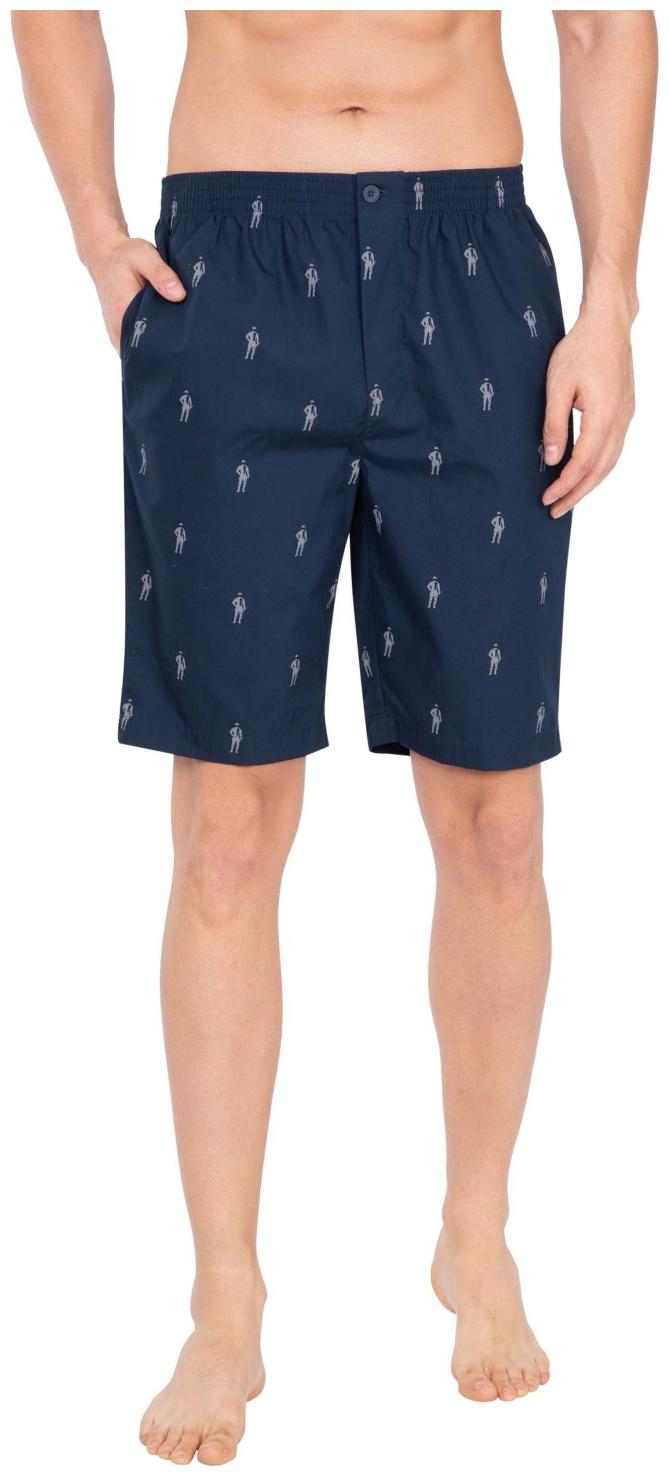 

Jockey Men Blue Regular Fit Regular Shorts
