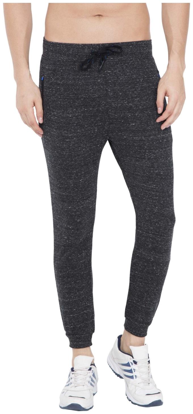 

Jockey Men Black Solid Regular fit Track pants