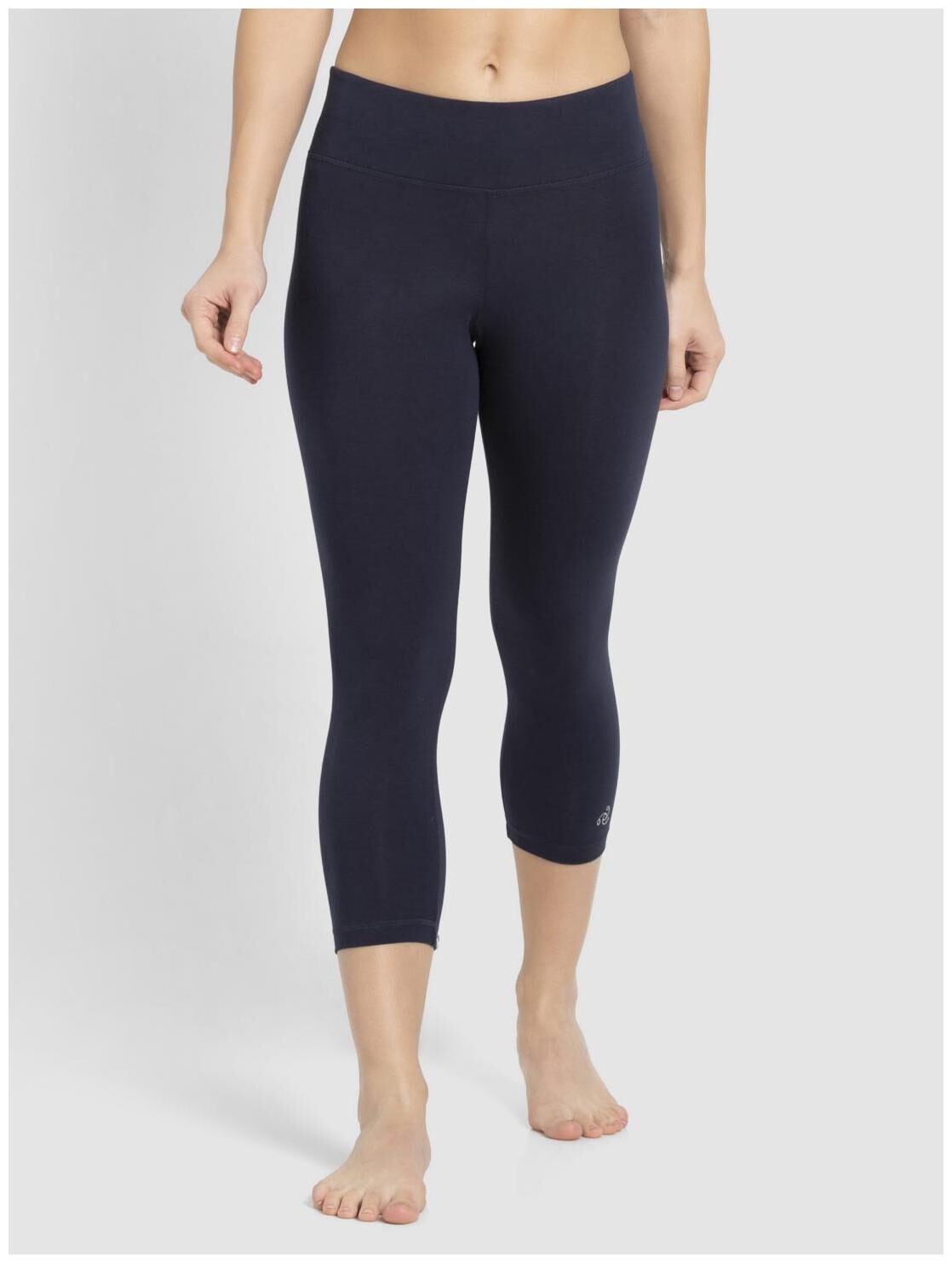 

Jockey Women Cotton Slim Fit Regular Capri (Navy Blue)