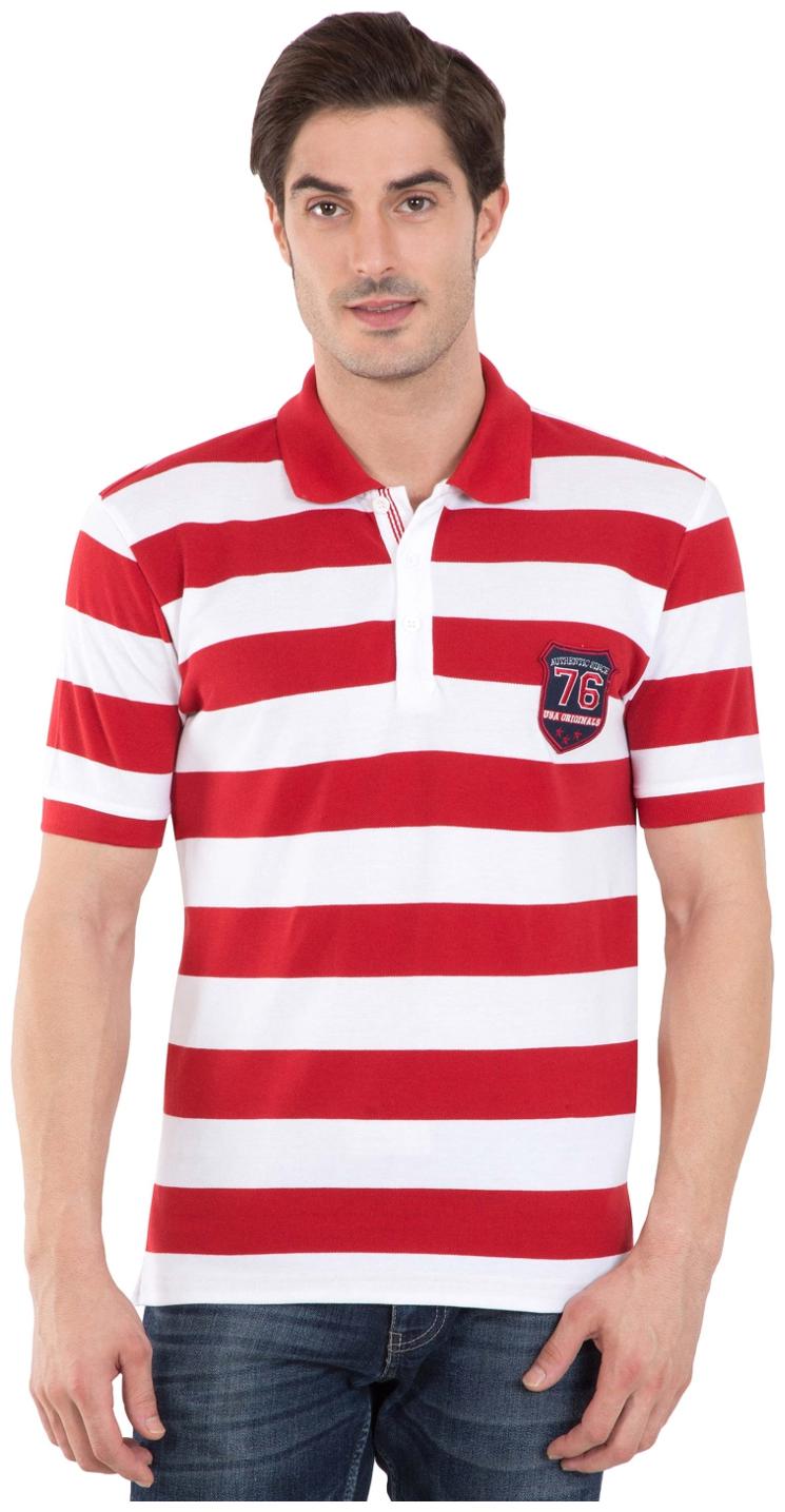 

Jockey Men Red Regular fit Cotton Henley neck T-Shirt - Pack Of 1