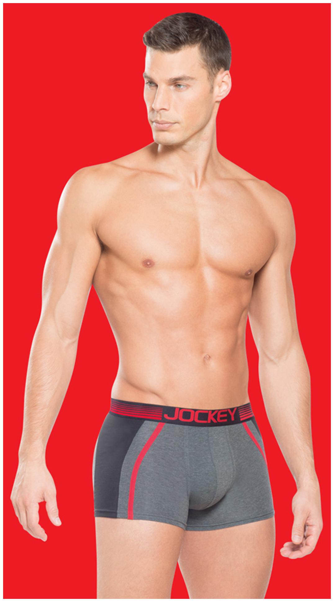 jockey zone stretch men's trunk