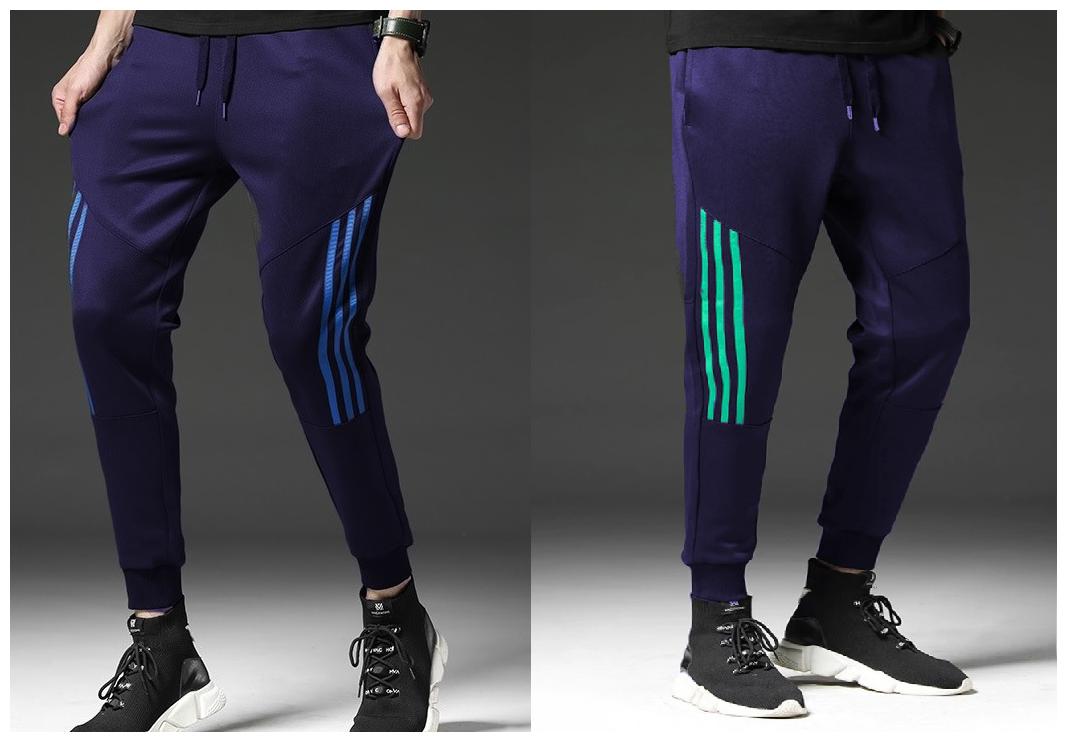 

JOGGERS PARK Men Navy blue Solid Slim fit Joggers