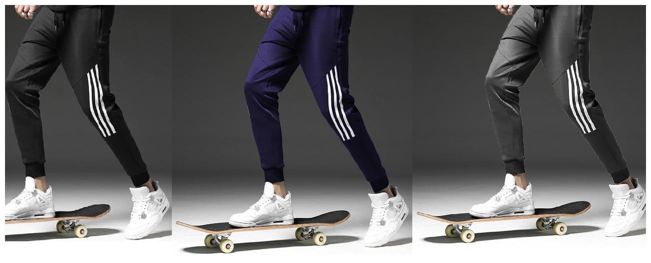 

JOGGERS PARK Men Multi Solid Slim fit Joggers