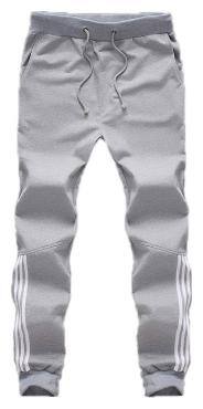 Joggers Park Grey Cotton Blend Trackpants