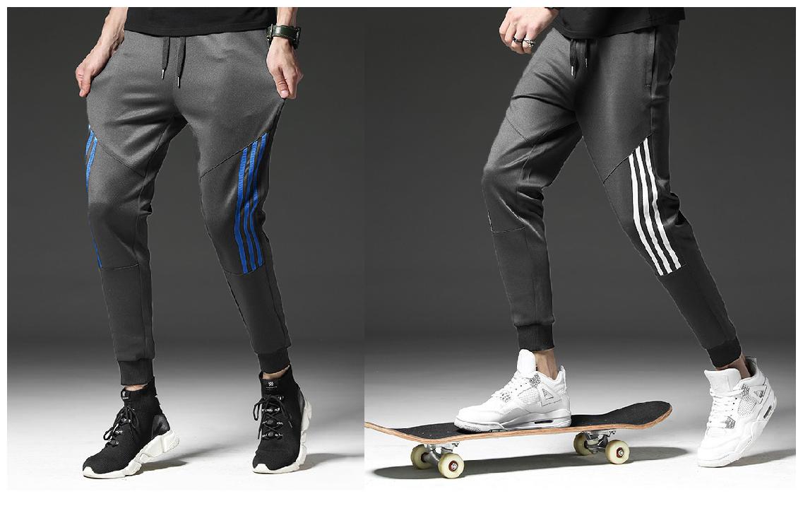 

JOGGERS PARK Men Grey Solid Slim fit Joggers
