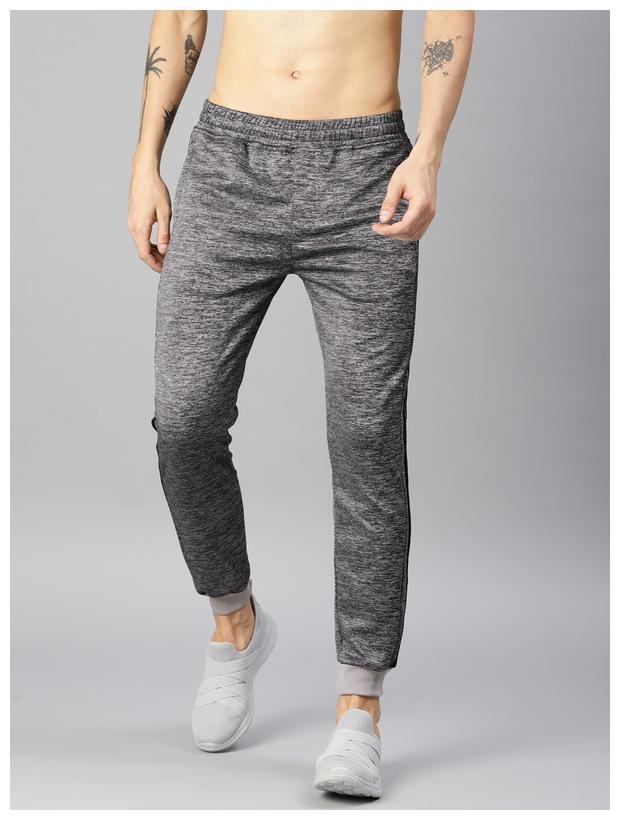 

JOGGERS PARK Men Black Solid Slim fit Joggers