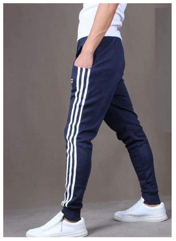 

JOGGERS PARK Men Cotton Track Pants - Grey