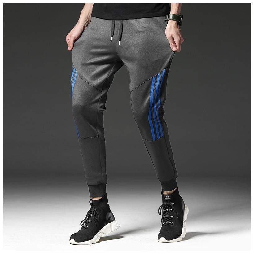 

JOGGERS PARK Men Grey Solid Slim fit Joggers