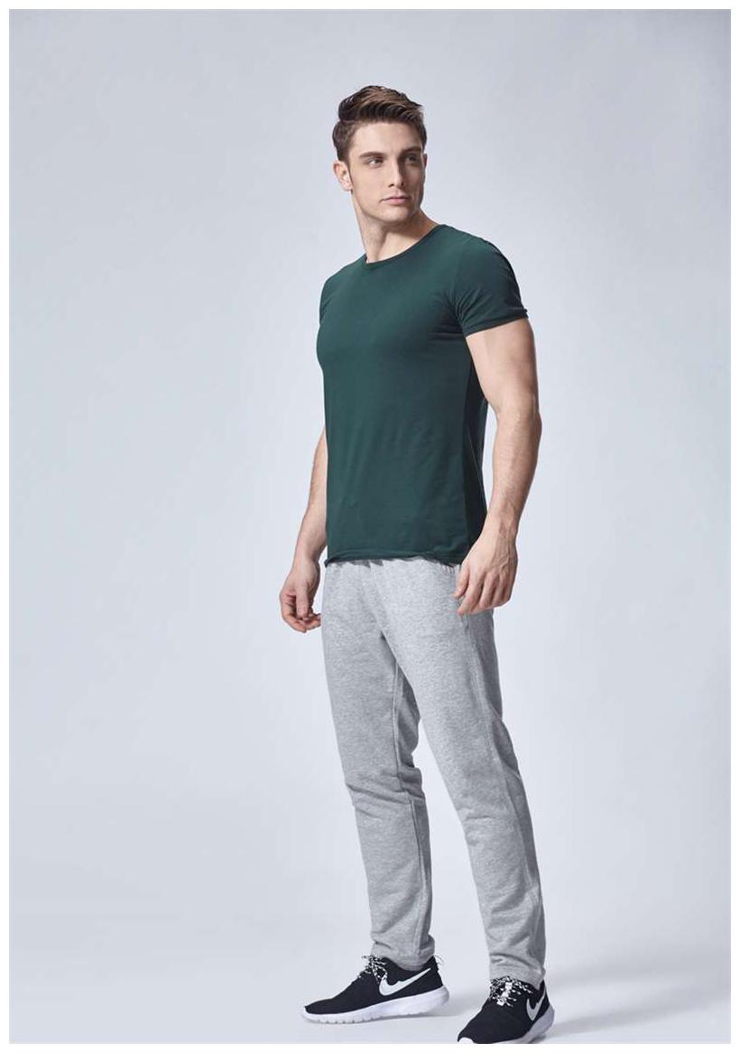 

JOGGERS PARK Men Grey Solid Slim fit Track pants