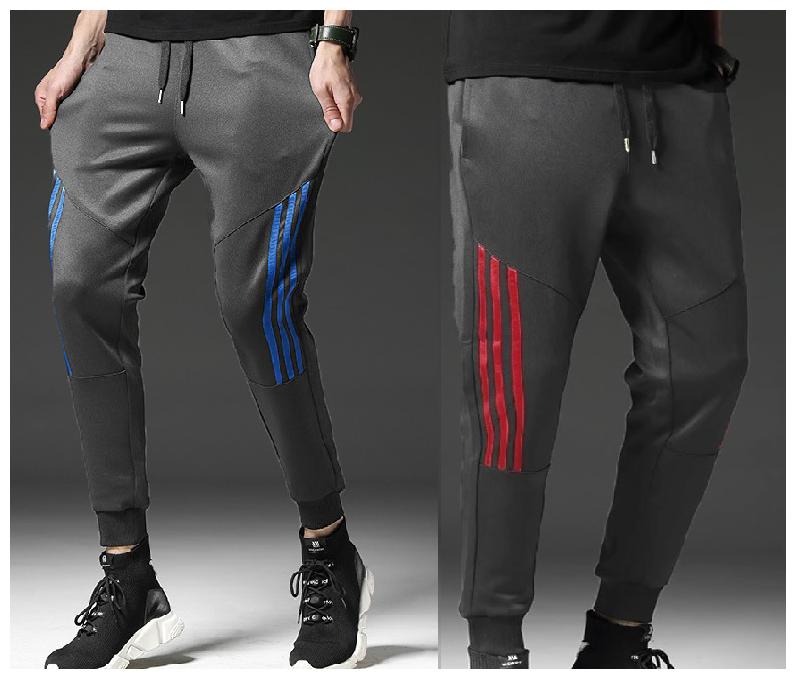 

JOGGERS PARK Men Grey Solid Slim fit Joggers