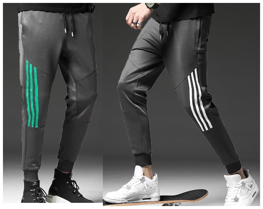 

JOGGERS PARK Men Grey Solid Slim fit Joggers