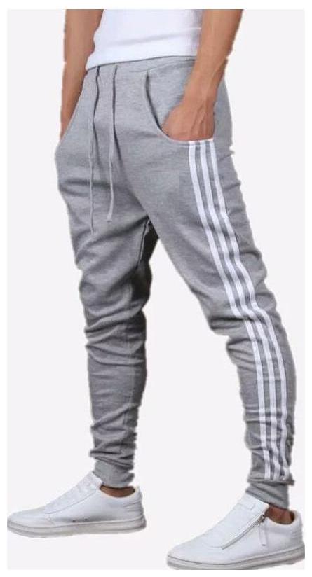 

JOGGERS PARK Men Cotton Track Pants - Grey