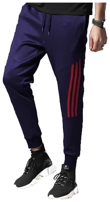 

JOGGERS PARK Men Navy blue Solid Slim fit Joggers