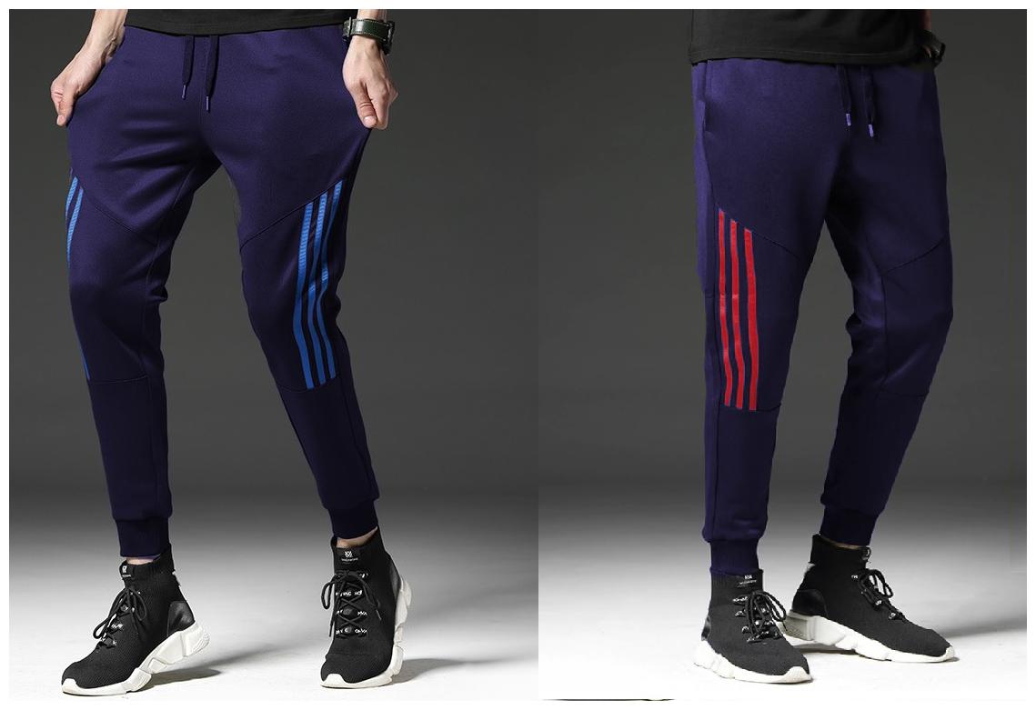

JOGGERS PARK Men Navy blue Solid Slim fit Joggers