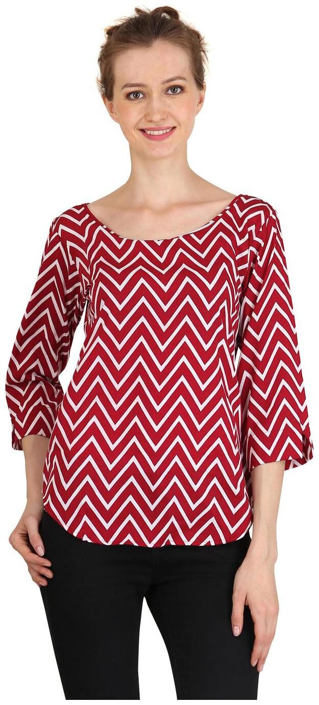 

Jollify Women Polka dots Regular top - Red