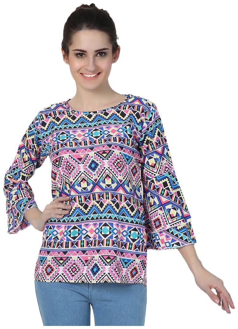 

Jollify Women Solid Regular top - Multi