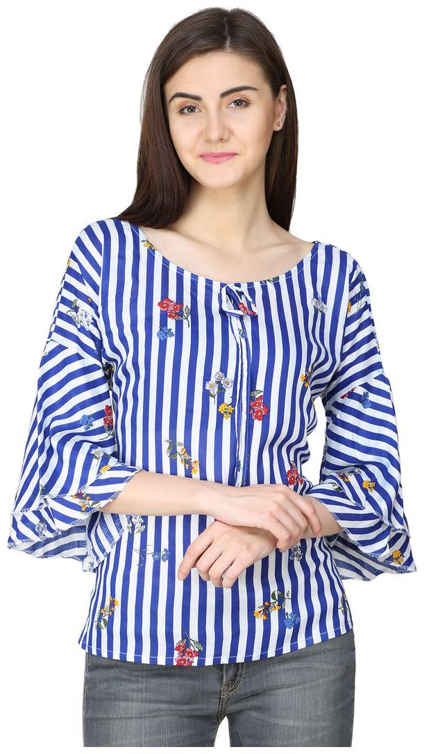 

Jollify Women Striped Regular top - Multi