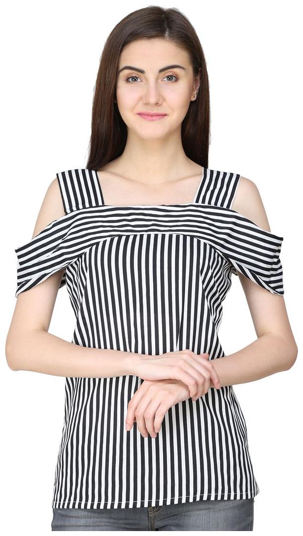 

Jollify Women Striped Regular top - Multi
