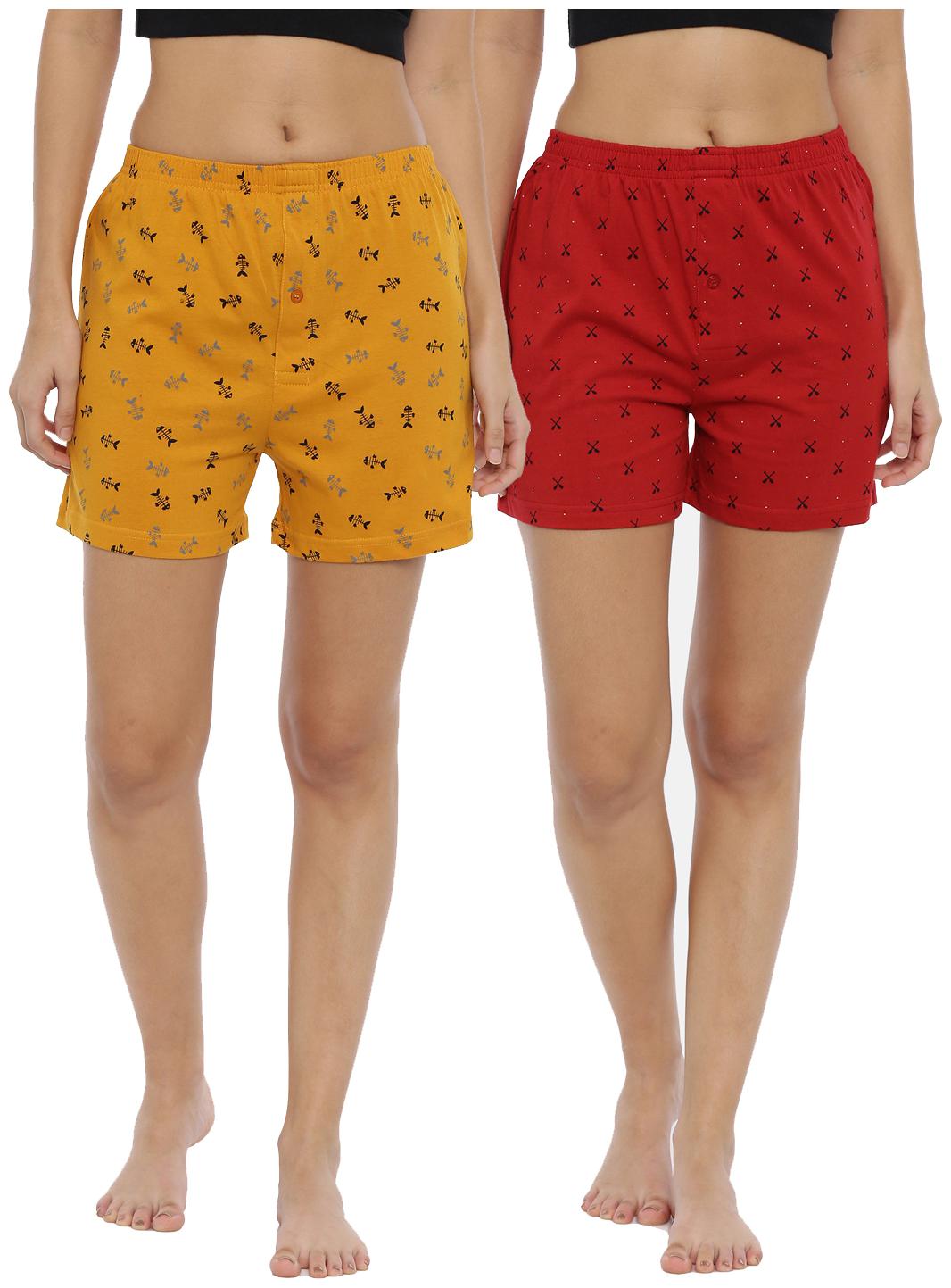 

Joven Women Printed Sport shorts - Assorted