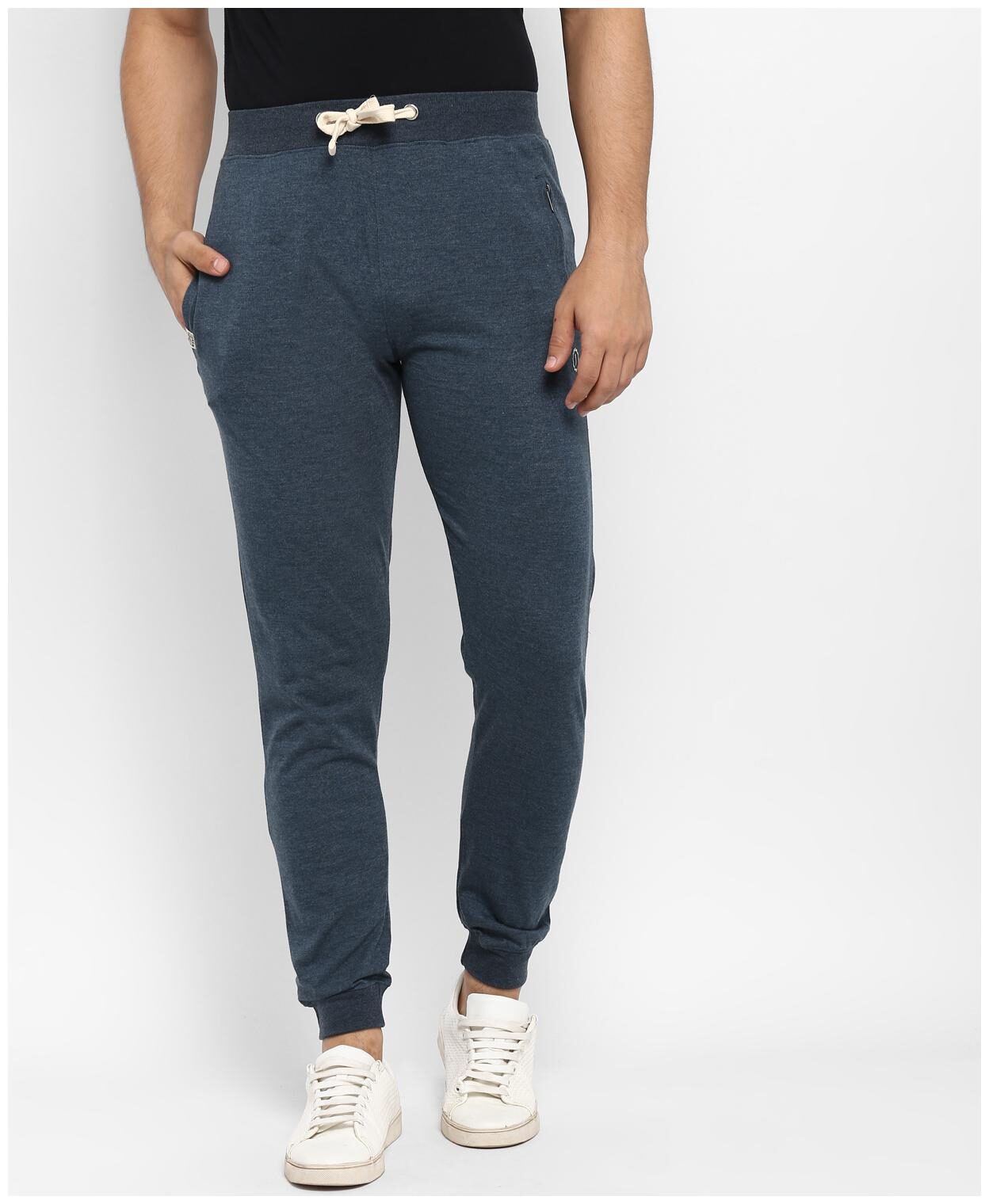 

Joven Men Dark green Solid Regular fit Track pants