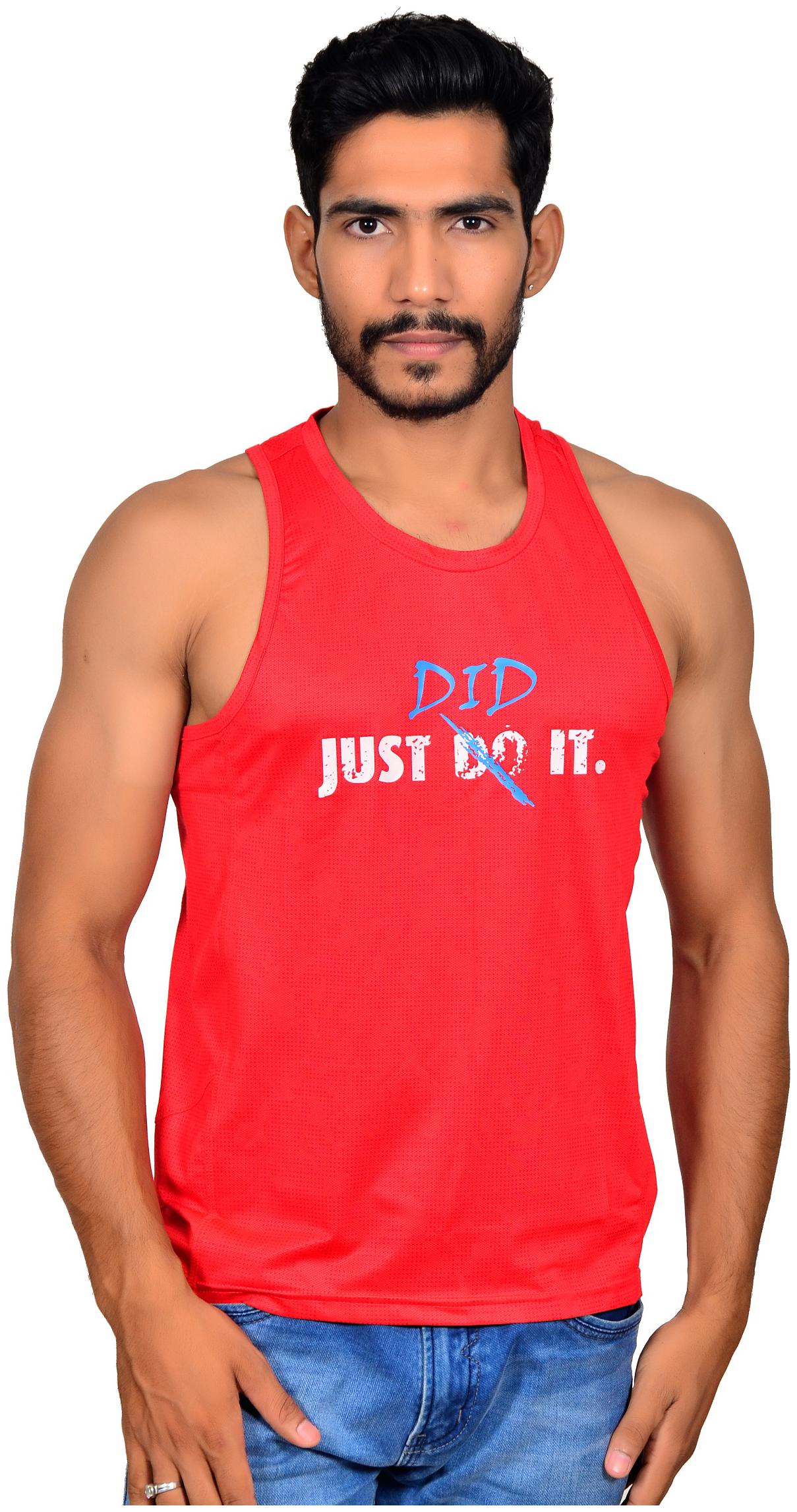 

JTEE Men Red Regular fit Cotton V neck T-Shirt - Pack Of 1
