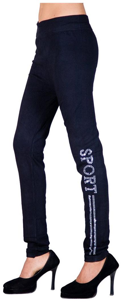

JUBINATION Women Regular fit Cotton Embroidered Track pants - Black