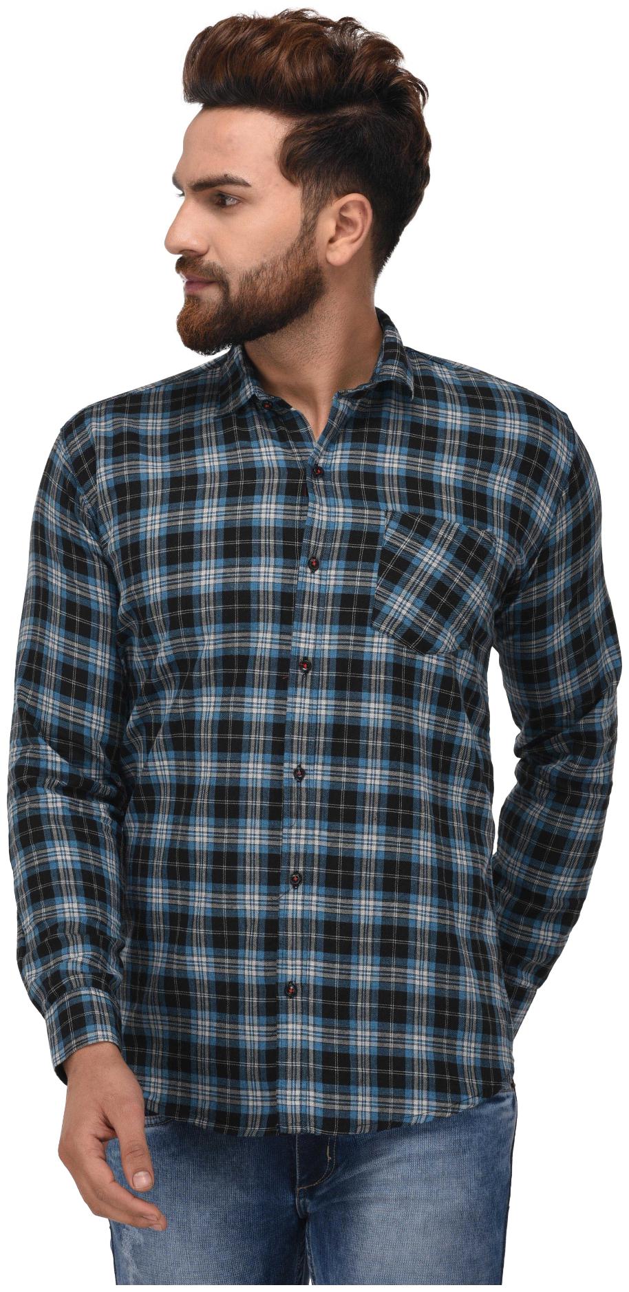 

Jugend Men Multi Checked Regular Fit Casual Shirt