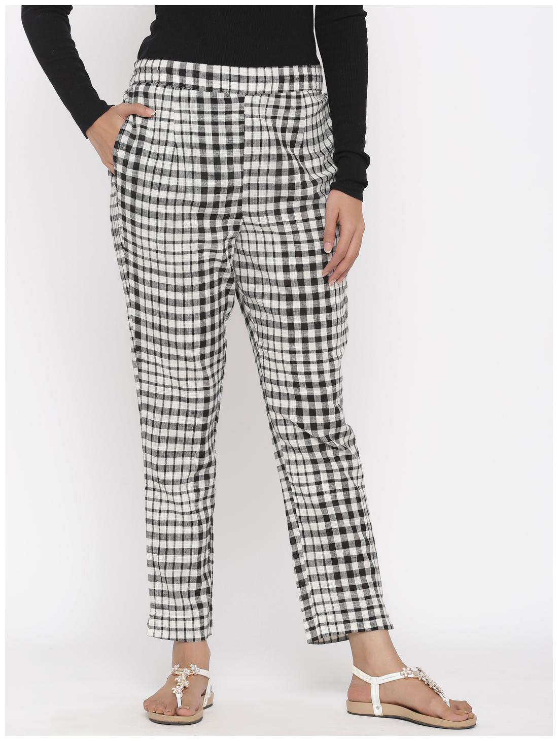 

Juniper Cotton Ethnic Pants - Black