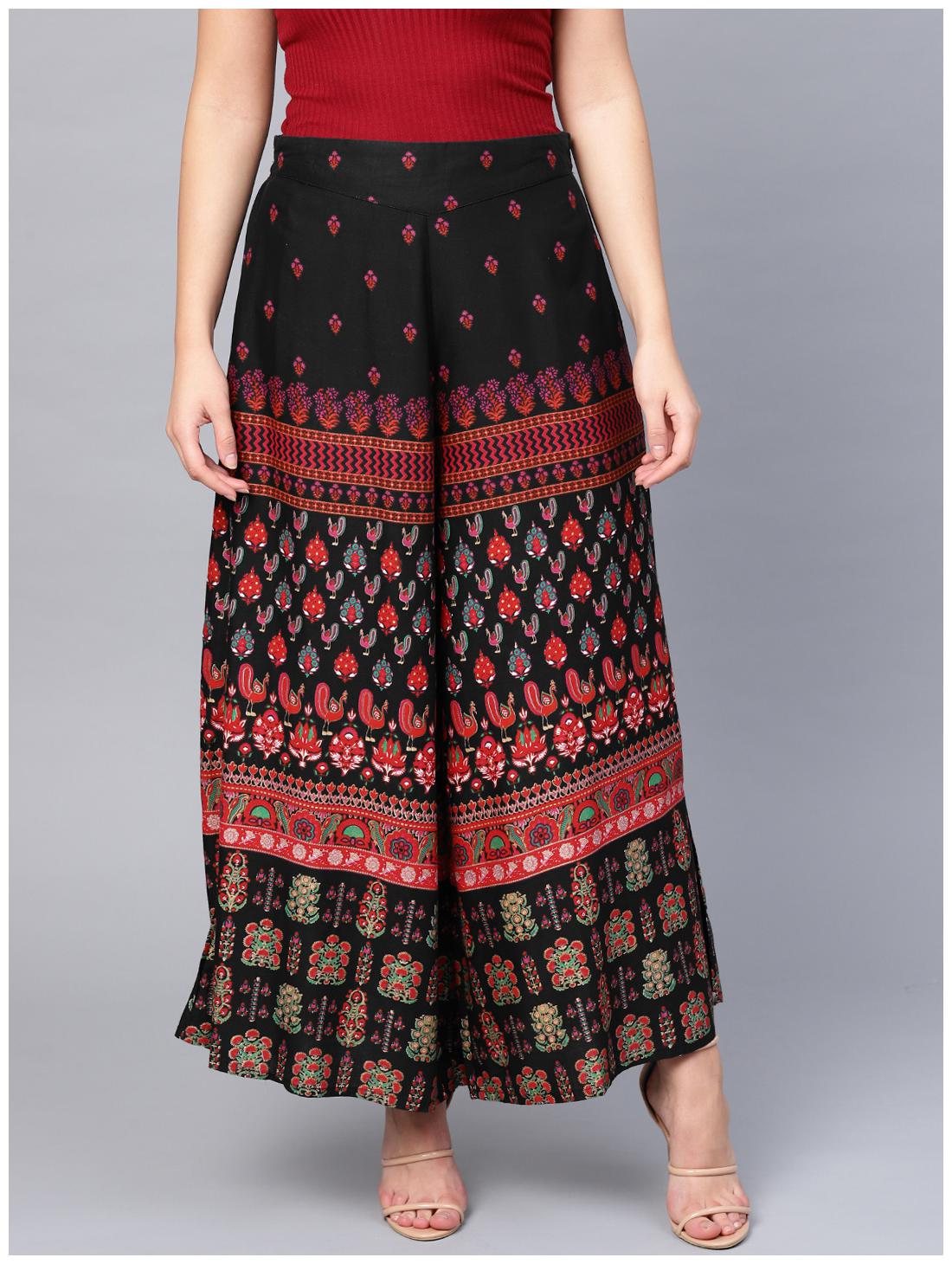 

Juniper Women Black Flared fit Cullotes