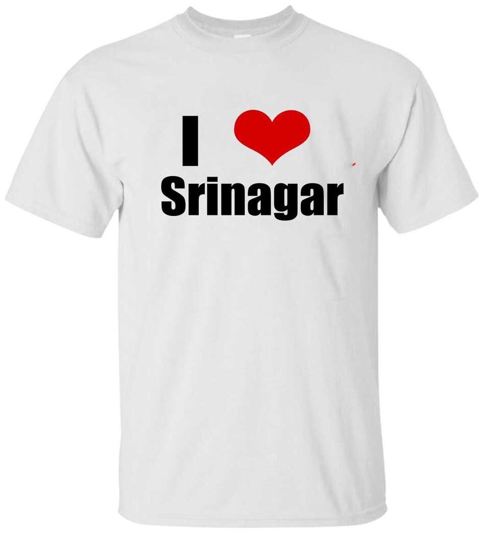 

Juvixbuy Men s Polyester I love Srinagar Printed Round Neck T-shirt